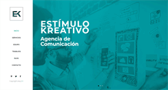 Desktop Screenshot of estimulokreativo.com